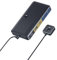 Anker USB 3.0 HDMI KVM Switch, 5 USB 3.0 Ports, Supports 4K@60Hz, Magnetic Remote Button for One-Click Switch Between Laptop and Desktop, Works with Dell, MacBook, iPad, and More (Cables Included)