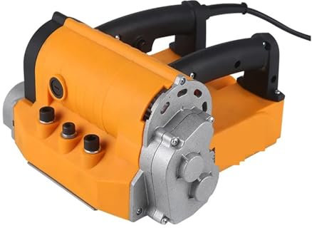 Portable Hand Planer Wall Planing Machine with Vacuum Cleaner - Electric Woodworking Tool for Old Wall Renovation Putty Corner Wall Shoveling