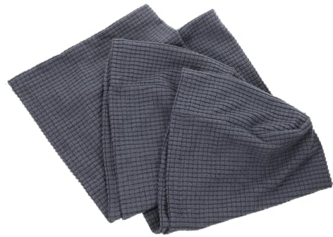 Garneck 2 Piezas Funda Protectora de Reposabrazos de Sofá Toallas Laterales de Sofá de Microfibra y Duradera para Hogar y Oficina Gris Oscuro