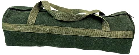Bolsa de herramientas de lona de gran capacidad, bolsa de almacenamiento de herramientas de mano, organizadores de transporte para trabajadores de carpintería, organizador de herramientas de lona de