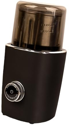 Dasbsug Smerigliatrice portatile senza fili Motore silenzioso Corpo ABS Base antiscivolo Macinino elettrico adatto per caffè dado smerigliatrice elettrica per uso cucina