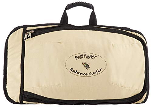 Blue Planet Canvas Carry Bag for Balance Surfer Custom Canvas Carrying Bag with Zippers, Pockets, Handles and Straps for Balance Surfer Balance Board and Modules