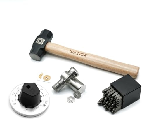 SEEDOR Safe Starter Set – Bitcoin Steel Wallet, Crypto Wallet Stahl, Recovery Phrase Offline Cold Storage, Seed Back-Up für Hardware Wallet wie Ledger, Trezor und Coldcard