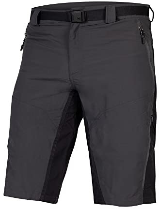 ENDURA Hummvee Short II Pantalón Corto de Ciclismo, Hombre, Gris, XL
