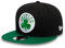 New Era Boston Celtics NBA Essential Schwarz Grün Verstellbare 9Fifty Snapback Cap - S-M (6 3/8-7 1/4)
