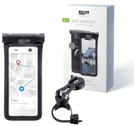 SP CONNECT Universal Phone Case L för cykel | universell mobiltelefonhållare för cykelstyre | Mountainbike vägcykel mobiltelefonhållare | Cykelmobiltelefonhållare