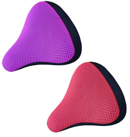2 Pieces Seat Cushion Covers, Bicycle Saddle Covers, Sun Protection And Heat Insulation Cushion Covers, Cycling Seat Cushion Covers, Breathable And Comfortable Soft Cushions, Bicycle Accessories