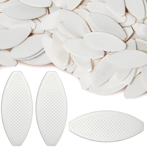 Teenyyou 100 Pcs PVC Biscuits Joining Biscuits Biscuit Joiner Tool for PVC Trim, Deck, Joinery, DIY