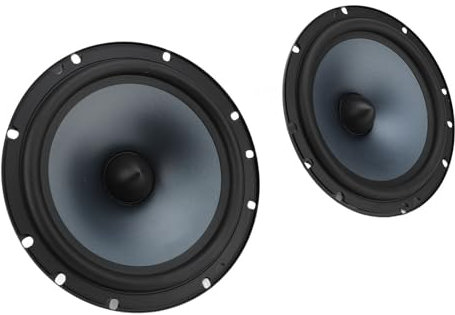 AKLOSIPY Car Component Speaker, 6.5 I Component Speaker 4 Ohm 500W u Ont Door Car Speaker Set with 2 Mid Woofers Tweeters