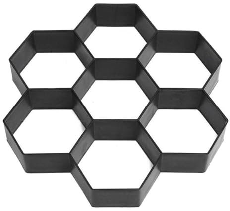 Stampo for pavimentazione, Stampo for calcestruzzo in mattoni di cemento for pavimentazione manuale Stampo for pavimentazione in plastica fai da te Stampo for pavimentazione in pietra da giardino Stam