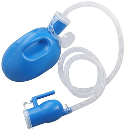 Generic Bouteille d'urine, Bouteille d'urinoir Réutilisable de 2000 Ml, Tube Long Détachable pour Hommes