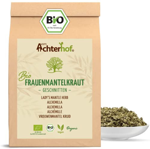 Alchemilla ecológica 250g | té de alchemilla seco y cortado | de cultivo ecológico controlado | natural - sin aditivos | vom Achterhof