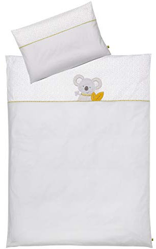 FEHN 064551 Bettwäsche Asutralia / Bettwäsche-Set Australia für Kinder aus Kopfkissen 40 x 60 cm und Bettdecke 100 x 135 cm