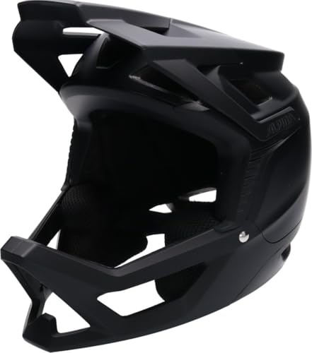 Alpina Roca Fullface-Helm, Black matt, 61-63 cm