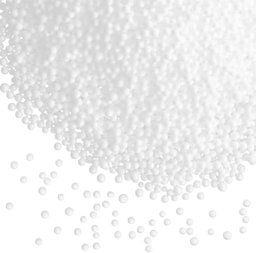 Luxshiny Sitzsackfüller Geschredderter Memory-Schaum Füllkissen Stuhlkissen Kunsthandwerk Nachfüller Weiche Füllung Für Hundebett Oder Couchkissen Stofftiere