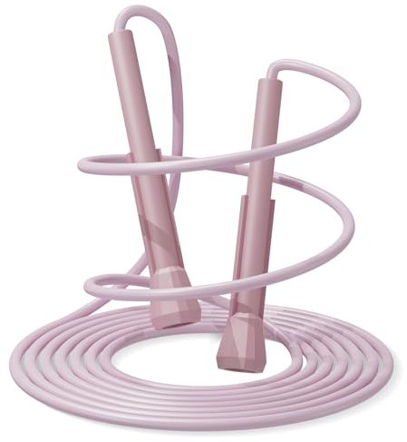 Flintronic Springseil Fitness, Verstellbare Springseil für Erwachsene Kinder, Speed Rope Mit Rutschfestem Griff, Leichtes Sprungseil für Workout & Ausdauertraining