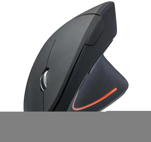 Ergonomic Wireless Mice, Computer Input Device, Vertical Receiver mice, Rechargeable Comfortable Design, Smooth Precision Control, Perfect for Laptop Home Game Entertainment Professional Creation