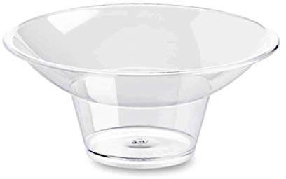 POLOPLAST 50 Copas goyo de plástico Transparente CC para Helados Soft y Yogur