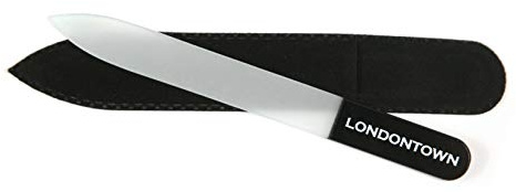 LONDONTOWN Black Glass Nail File, 0.48 oz (Pack of 1)