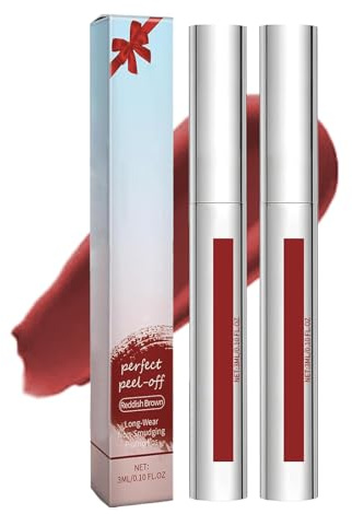 Löstagbar Lip Liner, Lip Liner, Lip Liner, Lip Liner Visa, Lip Liner Av, Lip Liner Skal Av, Lip Liner, Läppkonturpenna, för att skissera munformen (rödbrun, s)