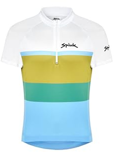 Maillot M/C Anatomic K NIÑO Blanco/Celeste T. 3