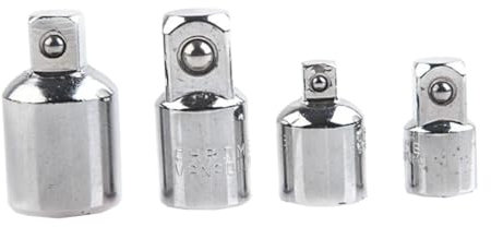 DIYEAH 4 Piezas Kit de Adaptadores Vaso de Convertidores de Socket Reductores de Llaves de Compatible con Herramientas Eléctricas