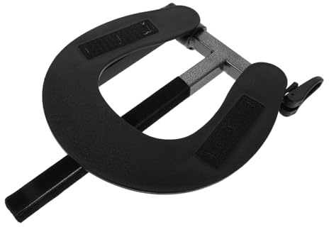 BCOATH Support de Massage Facial Ergonomique U, Appui-tête Portable pour Table de Massage, Compatible Lit de Beauté, Facile à Installer, Usage Professionnel Spa et Soins Esthétiques