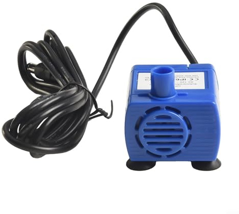 Bomba sumergible silenciosa para fuente de agua para gatos, motor de repuesto de bajo ruido de 2 W, compatible con múltiples bebederos de mascotas, diseño fácil de limpiar