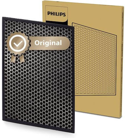 Philips Domestic Appliances FY1413/30 Aktivkohlefilter für Luftreiniger series 1000, Schwarz