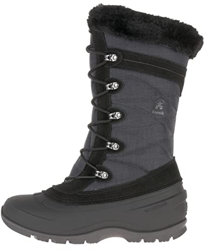 Kamik Snovalley4, Stivali Invernali Donna, Nero, 42 EU