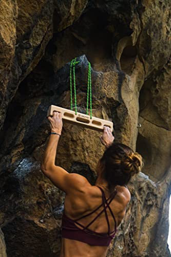 Pagoa- Tragbares Hangboard, Holzbrett, Krafttraining, Finger- und Zwickeltraining