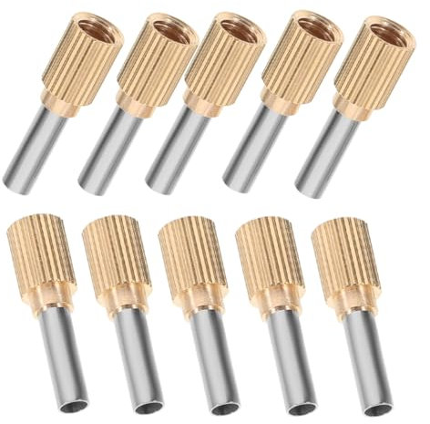 jojofuny 10stücke Edelstahl Dichtungsspitzen Tragbare Eckdüsen Robuste Ersatzdichtungsdüsen Für Heimgebrauch Und Glaskleberanwendungen