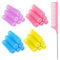 CPJJ Bigoudis Auto-Agrippants Bigoudis Autogrippants de Coiffure de Salon Rouleaux à Cheveux Rouleaux Ventilés de Coiffure de Salon avec 1 Paquet de Peigne à Queue de rat Bigoudis, 25 pièce