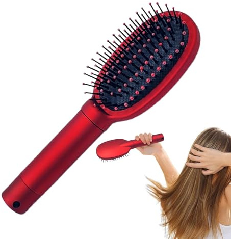 DIVERSION SAFE Hair Brush - Brosse à cheveux avec un compartiment de compartiment caché SAFE | Cachette de la brosse à cheveux fixe | Peigne secret de l'argent pour le rangement de la sécuri