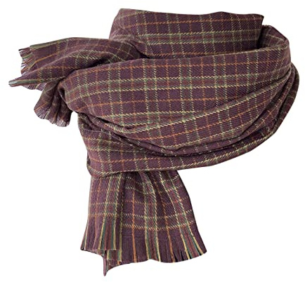 Generisch Puck Foulards classiques chauds et doux Grande couverture Écharpes en cachemire Écharpe Femme Jaune, marron, A