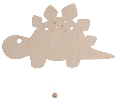 Baby's Only - Applique murale dino Wonder - Marron - 23x42 cm