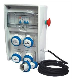 Tableau ASC chanteur 4 prises 2P+T 16A IP65