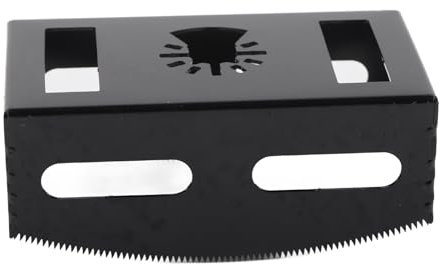 Lwuey Lame per Utensili Oscillanti, Tagliatore Scanalatura Quadrata Utensile Multifunzione Oscillante Titanio Universale Accessori Lama Sega Rettangolare Strumento Elettrico Incassare Scatole