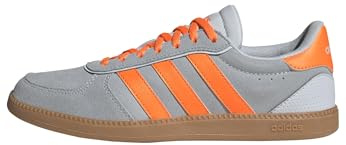 adidas Femme BREAKNET Sleek Shoes, Halo Blue/Lucid Orange/GUM10, 40 EU