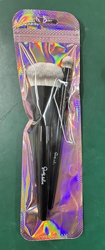 Start Makers Foundation Brush Set, Soft Dense Synthetic Kabuki Foundation Brushes & Concealer Brush for Liquid, Cream, Powder, 2PCS Vegan Make Up Brush Flawless Makeup Application