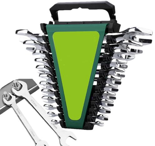 Metrikschlüssel Set-12-teiliger Schraubenschlüsselset, Metrikgrößen | Hochleistungs-Handwerkzeuge, vielseitige Kombinationschlüssel, robustes Mechaniker-Werkzeugkit für den Haushalt, Automobilreparatu