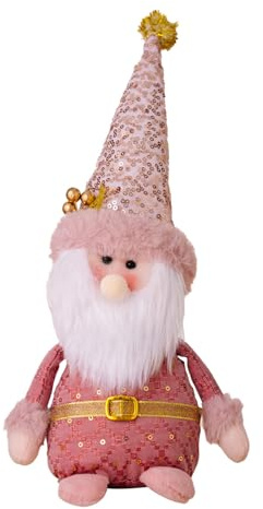 Uqezagpa Große Schneemann-Figur, Dekoration, stilvolle Baumdekoration, Schreibtisch-Dekoration, Weihnachtsdekorationen für Zuhause und Fenster