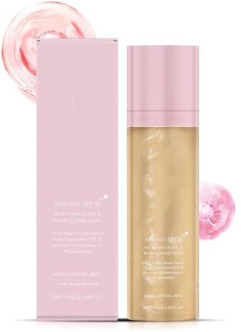 Sheer Setting Mist Protection Solaire Spf 50, Spray Fixateur De Maquillage Transparent, Spray Longue DuréE Et RéSistant à L'Eau Pour Le Visage Et Le Corps (1)