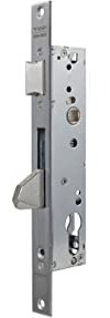 Tesa Assa Abloy 4210BE253NI Cerradura Monopunto De Caja Estrecha De Palanca Basculante Antipalanqueta Para Perfiles MetálicosInoxidable Entrada 25 mm 2210BE