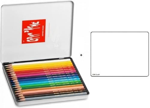 Caran d'ACHE Aquarelle Buntstifte in Metallbox – 18 Stück Swiss color