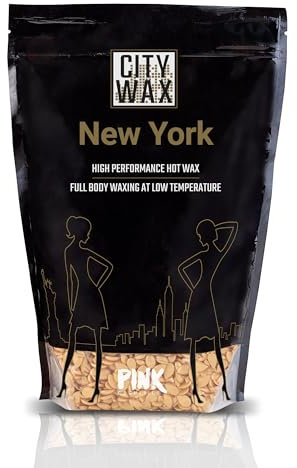 PINK Cosmetics - CITY WAX New York 1 kg - Sanftes Full Body Waxing mit Wachsperlen in Profi-Qualität