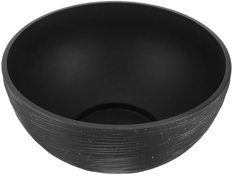 Kisangel Pot De Fleurs Hydroponique en Plastique Noir pour Nénuphars Et Plantes Aquatiques Petit Modèle Contenant De Fleurs sans Trous pour Balcon Et Intérieur Jardinière Vintage Chinoise