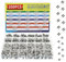 UVVRUR 200 Stück Glassicherungen Set, 250V, 5x20mm 6x30mm, 21 Werte, F 1A 2A 5A 10A 15A 20A, T 1 5 10 15 20 Ampere