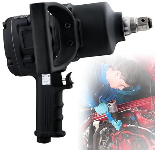 Llave De Impacto Neumática, Llave De Reparación De 1 Pulgada, Par Grande De 2800 N.m 4600 RPM, Ajuste De 3 Velocidades, Estructura De Doble Martillo para Mantenimiento Automotriz