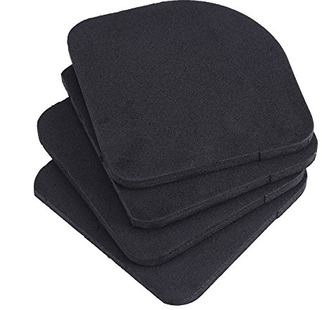 4Pcs Washer Pads,Universal Anti-Vibration Anti-Slip Mute EVA Mat Home Appliance Scratch Protector Accessory for Washing Machine Refrigerator